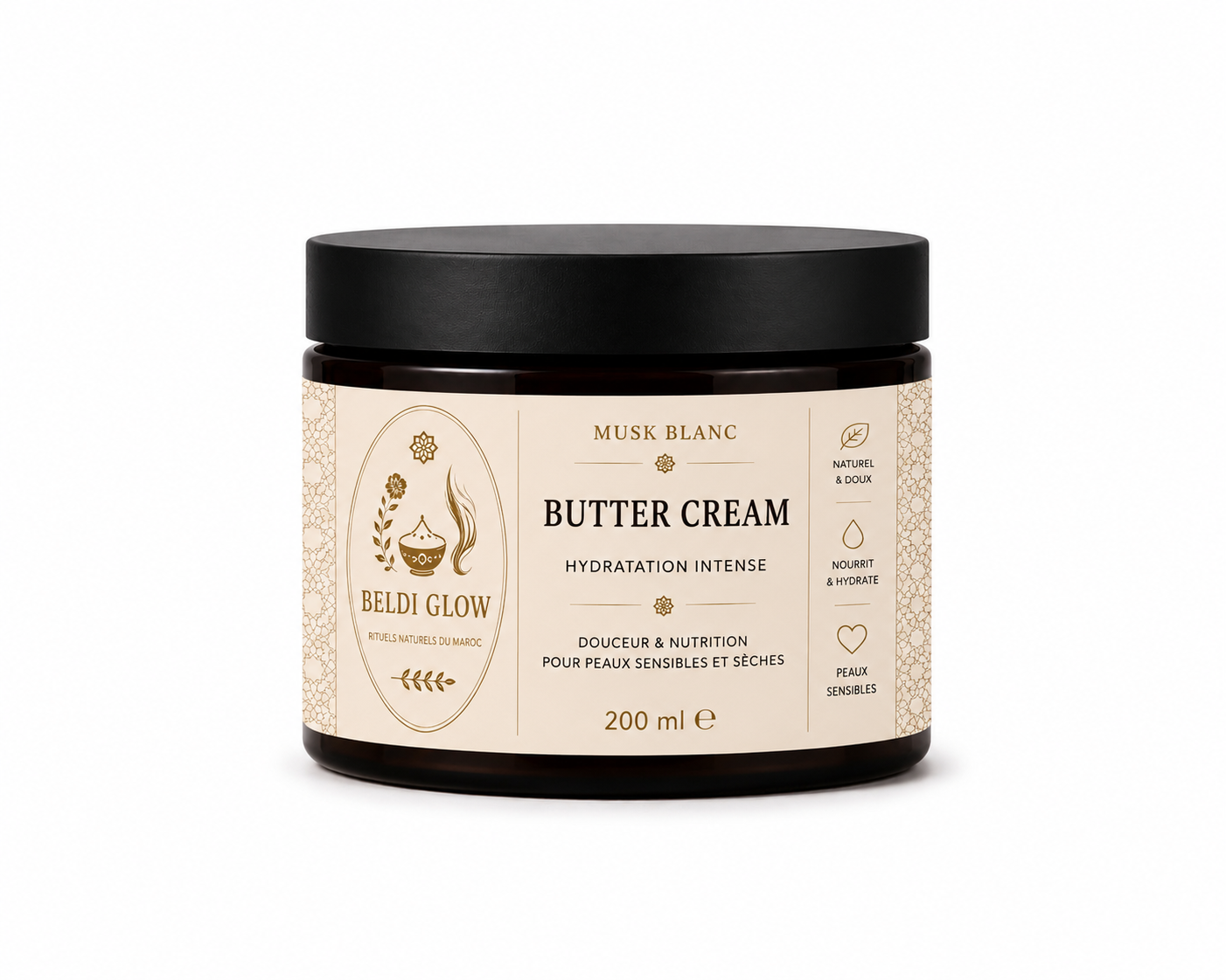 Butter Cream Musk Blanc 200g