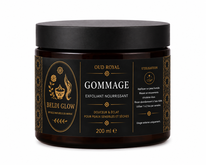 Gommage Oud Royale – Beldi Glow
