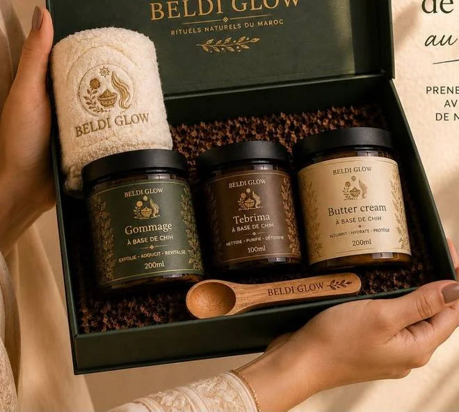 Coffret Beldi Glow et sélection de soins