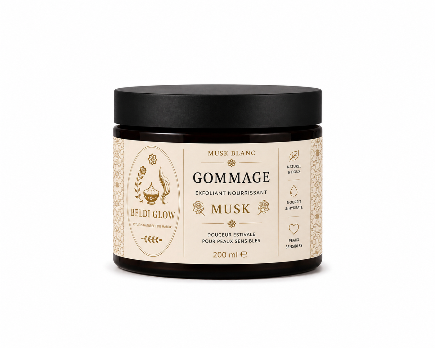 Gommage Musk Blanc 200g